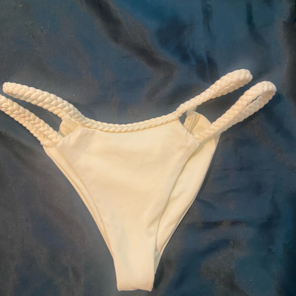 Frankie’s bikinis butter yellow bottoms